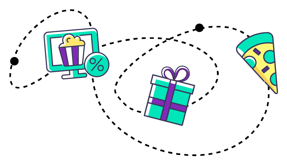 Gift card brands animation